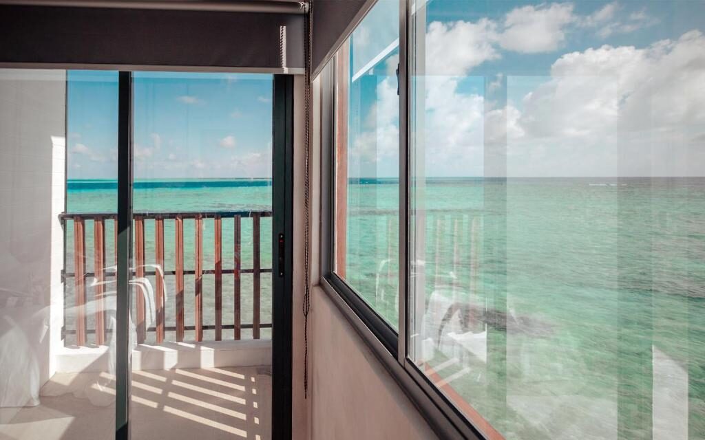 Ocean view from a room at Tranquil Nest Vaavu